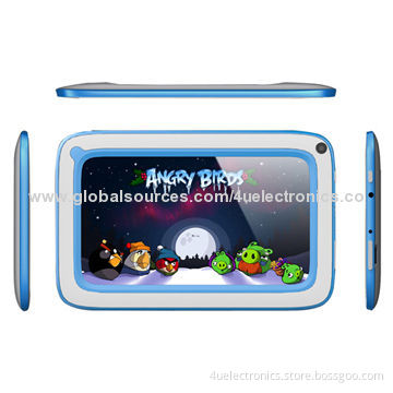 7-inch Kids' Tablet with RK3026 Dual Core, Dual Camera and Android 4.2 OSNew